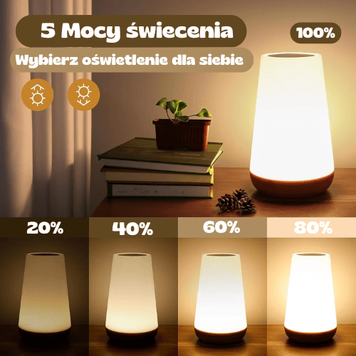 Lampa do Sypialni RGB