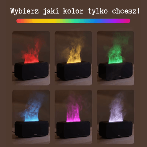 Dyfuzor zapachowy z funkcją podświetlenia LED