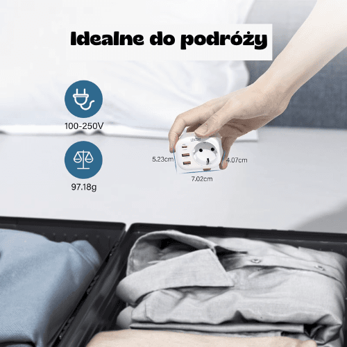 Nowoczesne Gniazdko z USB i USB C