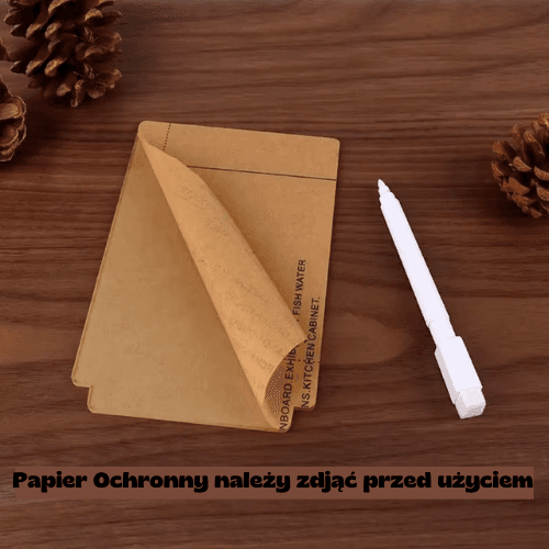 Przezroczysta tablica z podświetleniem