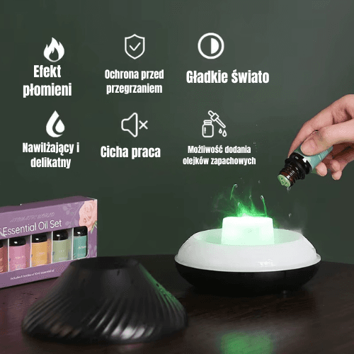 Dyfuzor powietrza USB z podświetleniem