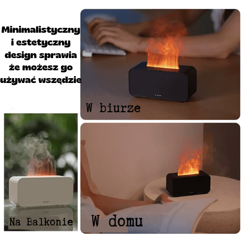 Dyfuzor zapachowy z funkcją podświetlenia LED
