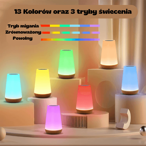 Lampa do Sypialni RGB